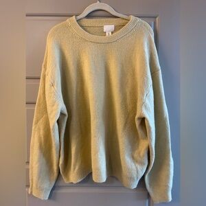 Women's Yellow/Cream Sweater